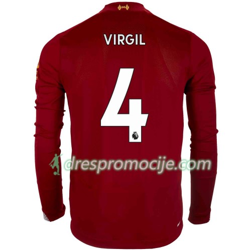 Liverpool Dres Virgil van Dijk 4 Domaći 2019/2020 Dugim Rukavima Liverpool Dres Virgil van Dijk 4 Domaći 2019/2020 Dugim Rukavima